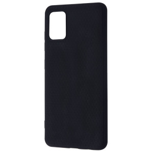 Чехол Grid Case (TPU) Samsung Galaxy A51 (A515) (black)